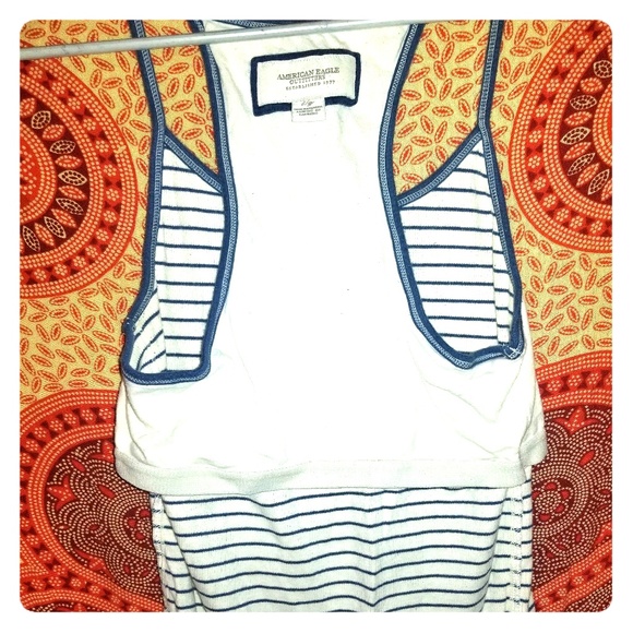 American Eagle Razor-Back Tank Top - Picture 4 of 6